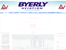 Tablet Screenshot of byerlyaviation.com